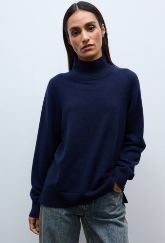 Pull col montant uni en 100% cachemire - MONOPRIX PREMIUM - Modalova