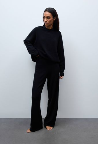 Pantalon large uni en 100% cachemire - MONOPRIX PREMIUM - Modalova