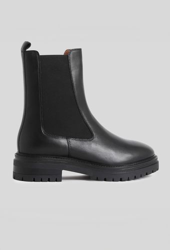 Bottines semelles crantées, cuir responsable - MONOPRIX PREMIUM - Modalova