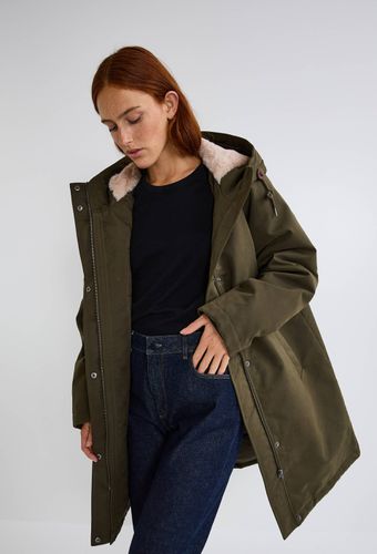 Parka à capuche avec fausse fourrure - MONOPRIX - Modalova