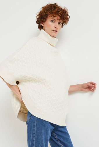 Poncho contenant de la laine - MONOPRIX - Modalova