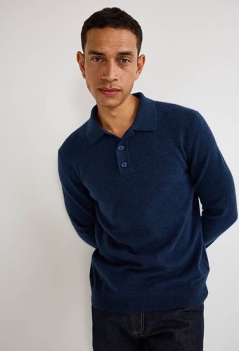 Pull col polo en cachemire - MONOPRIX PREMIUM - Modalova