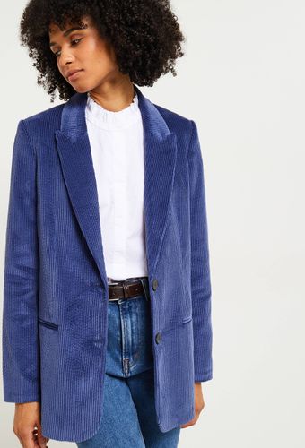 Blazer en velours côtelé, certifié OEKO-TEX - S'ENGAGER POUR DURER - Modalova