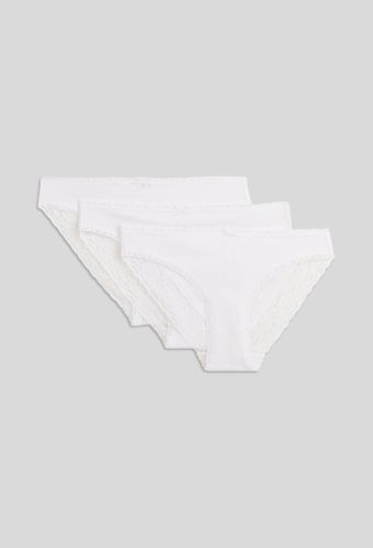 Lot de 3 culottes EVA en coton BIO GOTS - MONOPRIX - Modalova