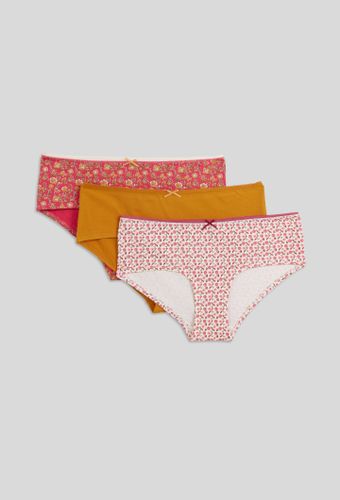 Lot de 3 shorties GARANCE en coton BIO GOTS - MONOPRIX - Modalova