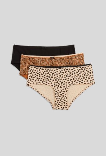 Lot de 3 shorties GARANCE en coton BIO GOTS - MONOPRIX - Modalova