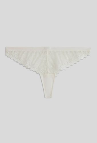 Tanga DIXIE en dentelle et microfibre, certifié OEKO-TEX - MONOPRIX FEMME - Modalova