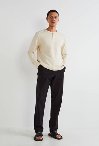 Pantalon chino straight en coton BIO GOTS - MONOPRIX - Modalova