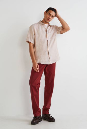 Pantalon chino straight en coton BIO - MONOPRIX - Modalova