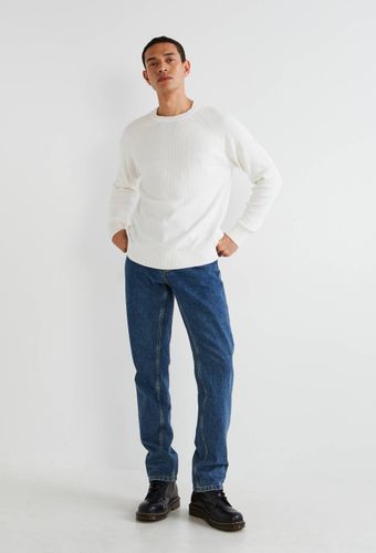 Jean straight en coton - MONOPRIX - Modalova