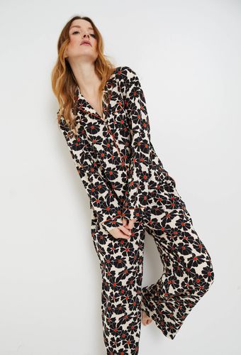 Pyjama large imprimé avec détails croquet, certifié EcoVero et OEKO-TEX - MONOPRIX LINGERIE - Modalova