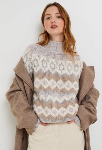 Pull col montant - MONOPRIX FEMME - Modalova