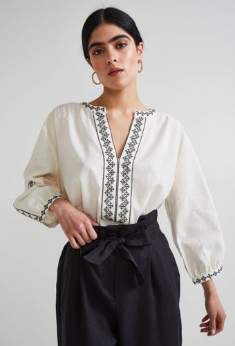 Top manches coudes unie en coton BIO GOTS - MONOPRIX - Modalova