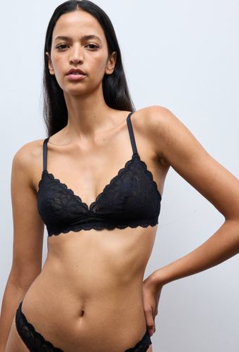 Soutien-gorge triangle SELENA en dentelle - MONOPRIX - Modalova