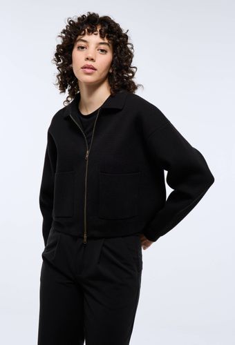 Veste zippée en maille contenant du coton GOTS - MONOPRIX - Modalova