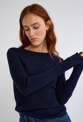 Pull col rond en laine - MONOPRIX - Modalova