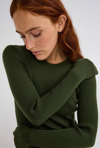 Pull col rond en laine - MONOPRIX - Modalova