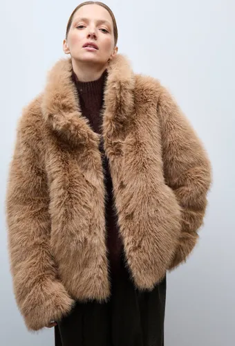 Manteau en fausse fourrure - MONOPRIX - Modalova