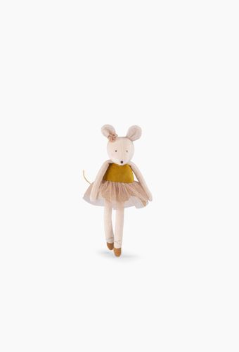 Peluche - Petite souris or - La petite école de danse - 31 cm - MOULIN ROTY - Modalova