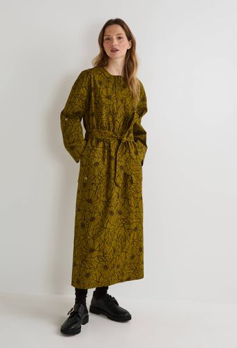 Robe midi cintrée imprimée - MONOPRIX - Modalova