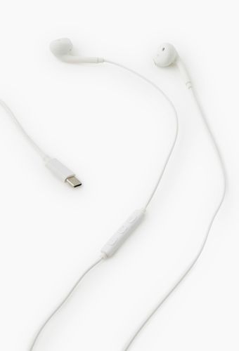 Ecouteurs USB C - Recycle Blanc - BIGBEN - Modalova