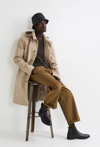 Trench déperlant à capuche amovible - MONOPRIX - Modalova