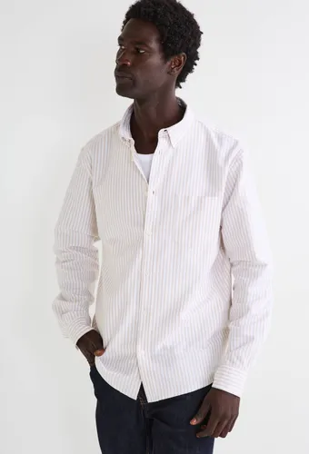Chemise oxford rayée en coton BIO GOTS - MONOPRIX - Modalova