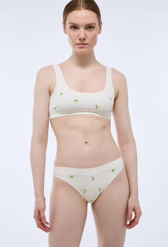 Tanga sans coutures DAISY avec broderie - MONOPRIX - Modalova