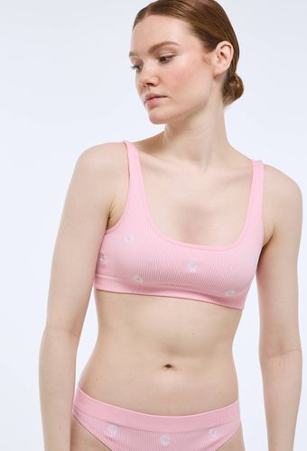 Brassière sans coutures DAISY avec broderie - MONOPRIX - Modalova
