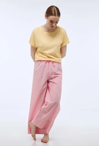 Pantalon rayé en coton bio GOTS - MONOPRIX - Modalova