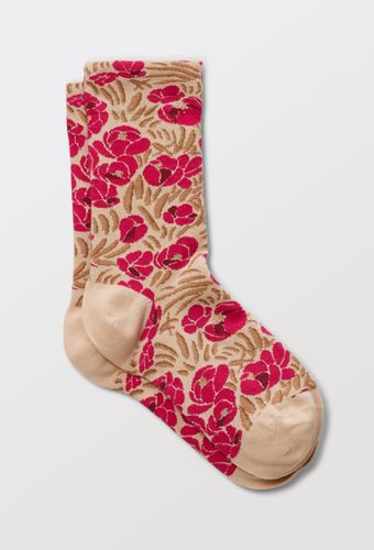 Paire de chaussettes avec motifs en coton - MONOPRIX FEMME - Modalova