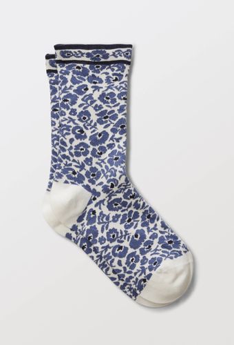 Paire de chaussettes motif liberty en coton - MONOPRIX FEMME - Modalova