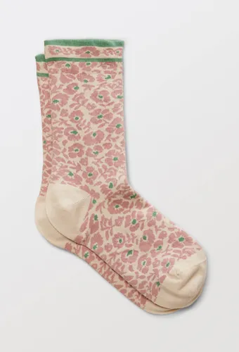 Paire de chaussettes motif liberty en coton - MONOPRIX FEMME - Modalova