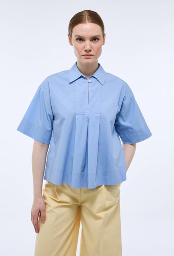 Blouse manches courtes unie en coton BIO GOTS - MONOPRIX - Modalova