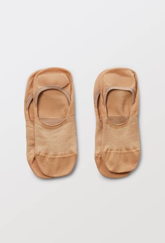 Lot de 2 paires de protège-pied en fil d'écosse - MONOPRIX - Modalova