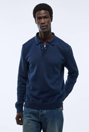 Pull col polo Made in France - MONOPRIX PREMIUM - Modalova