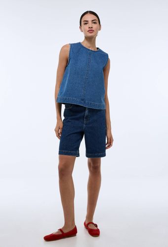 Top sans manches uni en coton BIO GOTS - MONOPRIX - Modalova