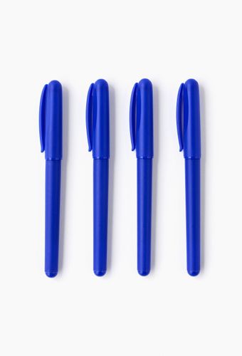 Pack feutre d'écriture x4 Bleu - MONOPRIX - Modalova