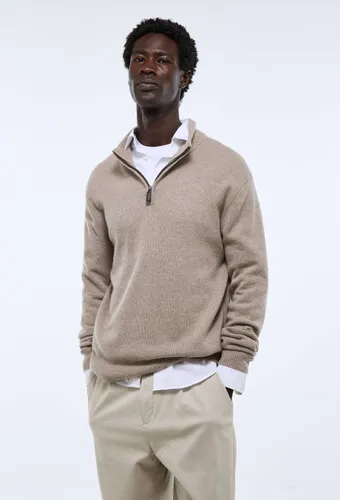Pull col camionneur en 100% cachemire - MONOPRIX PREMIUM - Modalova