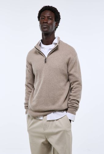 Pull col camionneur en 100% cachemire - MONOPRIX PREMIUM - Modalova