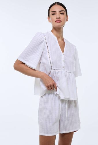Pyjashort uni en coton BIO GOTS - MONOPRIX - Modalova