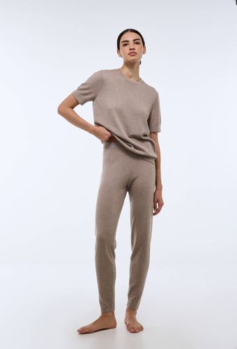 Pantalon uni en maille légère - MONOPRIX - Modalova