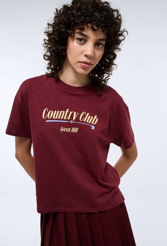 T-shirt manches courtes imprimé en coton BIO GOTS - MONOPRIX - Modalova