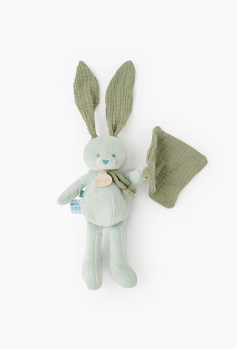 Pantin lapin avec doudou lange assortiment - DOUDOU & CIE - Modalova