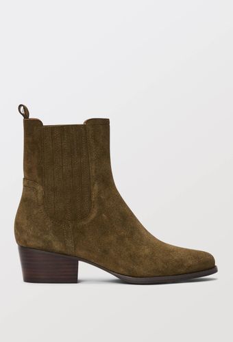 Bottines en cuir - MONOPRIX PREMIUM - Modalova