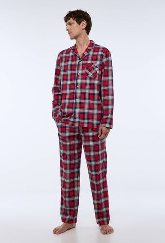Pyjama manches longues et pantalon en flanelle - MONOPRIX - Modalova