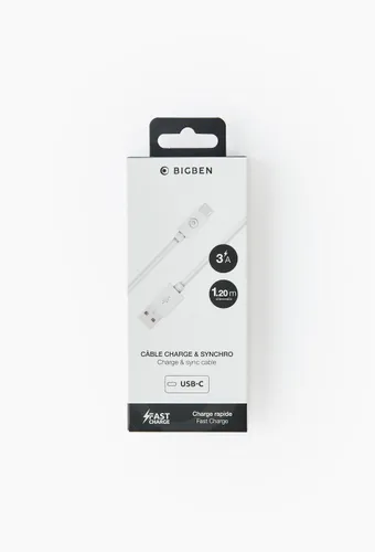 Câble de charge USB-A vers Lightning - BIGBEN - Modalova