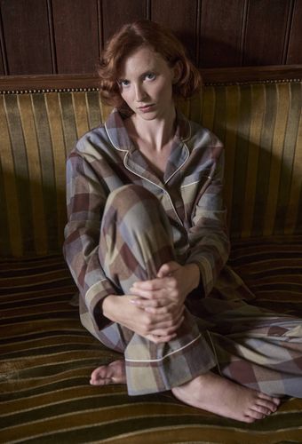 Pyjama vichy en coton graté - MONOPRIX - Modalova