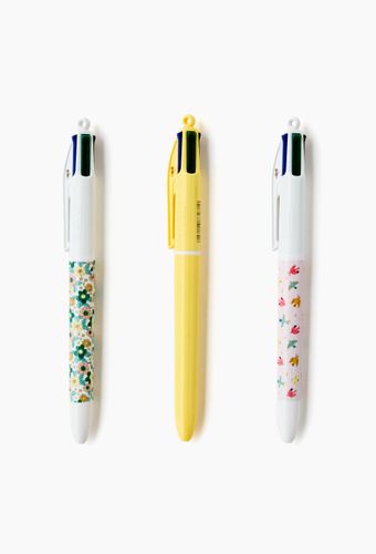 Coffret 3 stylos bille 4 couleurs exclu Monoprix - BIC - Modalova