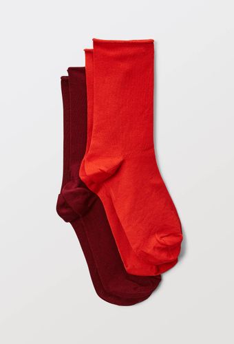 Lot de 2 paires de chaussettes en fil d'écosse - MONOPRIX - Modalova
